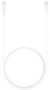 Biely kábel SAMSUNG USB Type C - Type C 5A 1,8m