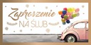Jemné svadobné oznámenia, sada 10 kusov ZAB111