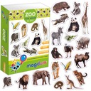 Sada edukačných magnetiek Zvieratká v zoo - pre deti