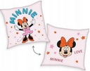 DETSKÝ VANKÚŠEK MINNIE MOUSE, MICKEY, MINI JASIEK, DEKORATÍVNA DISNEY MYŠKA