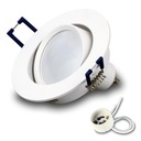 Zápustné svietidlo LIETA BIELA ​​+ LED GU10 7W 3000K