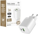 Napájanie sieťovej nabíjačky GAN USB QC4.0 +USB-C PD3.0 30W 3A 20V