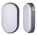 Záhradné svietidlo Adviti LED fasádne nástenné svietidlo NEFRYT 10W IP54 šedé
