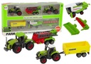 Sada Poľnohospodárske stroje Farmárske vozidlá 6 ks
