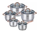 SÚPRAVA HRNCOV 10 EL ROSE GOLD SADA hrncov ROSE GOLD