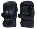 MASTERS GFS-MATT-BLACK MMA sparing rukavice (ZMENA CENY)