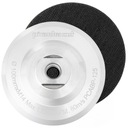 HLINÍKOVÝ kotúč na LEŠTENIE KOTÚČE so suchým zipsom 100 mm