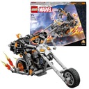 Lego Marvel Ghost Rider - mech a bicykel 76245