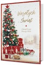 Krásna prémiová vianočná pohľadnica s vianočným stromčekom KStar51