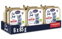 Butchers Bio Foods mokré krmivo pre mačky hovädzia paštéta 85g x 6ks