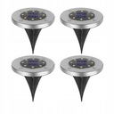 SOLÁRNE LED ZÁHRADNÉ LAMPY POZEMNÉ 4 ks