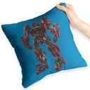 MODRÝ VANKÚŠ PRE VANÚŠIKU TRANSFORMERS AKO DARČEK MÓDNE DIZAJNY