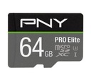 PNY PRO Elite microSD karta 64GB 100/60 MB/s U3 A1