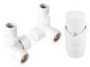 FERRO Axiálny termostatický set, biely ZTO30WH