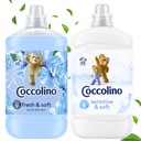 Coccolino aviváž BLUE + SENSITIVE 2 x 1,7l MIX