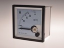 Panelový ampérmeter Analógový merač 20A AC CP72