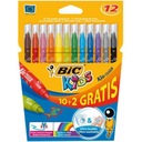 Fixky BiC Kids Kid Couleur 12 farieb