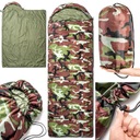 CAMO TURISTICKÝ SPACÍ VAČEK TEPLEJ PERÍNKY S KAPUCNOU MÚMIOU + POTAH 190 CM