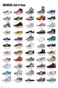 Plagát na stenu Sneakers Hall Of Fame 61x91,5 cm
