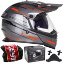 LS2 MX436 PIONEER EVO rytier oranžová PRILBA CROSS ATV