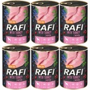 RAFI mokré krmivo morka čučoriedka brusnica 6x400g