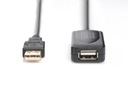 Aktívny predlžovací kábel USB 2.0 5m Digitus