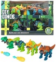 DINOSAURS CREATIVE TWISTING SET 4 KUSY!