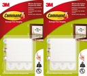 Samolepiaci suchý zips Command 3 ks 4000 g x2