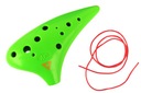 Jeremi 12D-001 Ocarina GREEN + struna, kniž