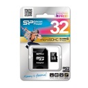 Pamäťová karta MicroSDHC Silicon Power 32GB Class 10 + adaptér