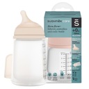 Suavinex 180ml Zero S fľaša s pomalým prietokom