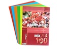 Papier do kopírky A4, mix farieb, 160 g, 100 listov, LINE