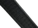 Páska na suchý zips na šitie 50 mm čierny háčik 25 MB