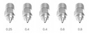 TRYSKY CREALITY TVRZENÁ OCEL MK-HF 5 KS 1,75mm