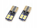 W5W 8xSMD LED 2835 CANBUS T10 ŽIAROVKY 12-24V BIELE