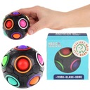Senzorická antistresová kocka Rainbow Ball Sensory