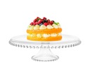 Jasło Sweet Line stojan na tortu 32 cm priehľadný