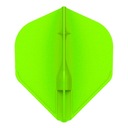 L-Style L1EZ Štandardné šípkové pierka Neon Green