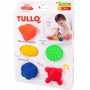 Gumové loptičky pre bábätká Shapes hryzátka 5 ks