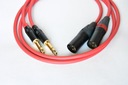 MOGAMI 2534 RED AMPHENOL 50 TRS XLR prepoj