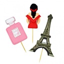 Ozdoby na cukrovú tortu WOMAN Paris parfém MERY