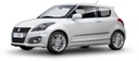 Bočné lišty Suzuki Swift IV, 2010-2017, 3 dvere