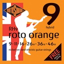 Struny pre elektrickú gitaru ROTOSOUND RH9 9-46