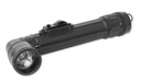 Mil-Tec uhlová baterka 2AA čierna LED