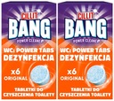 Cillit Bang WC dezinfekčné tablety na čistenie toalety 2 x 6 kusov