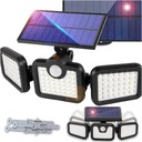 LED SENZOR POHYBU SOLARNEJ LAMPY A SÚMRAK