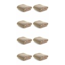 8x Uterák Otto 50x100 400 g/m2 Bavlna Béžová
