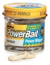 Umelý biely červ Berkley PowerBait Maggot White