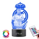 Stolná lampa Led socha Futbal Kylian Mbappe Real Madrid
