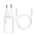 BASEUS NABÍJAČKA 25W + USBC KÁBEL SAMSUNG S21 S22